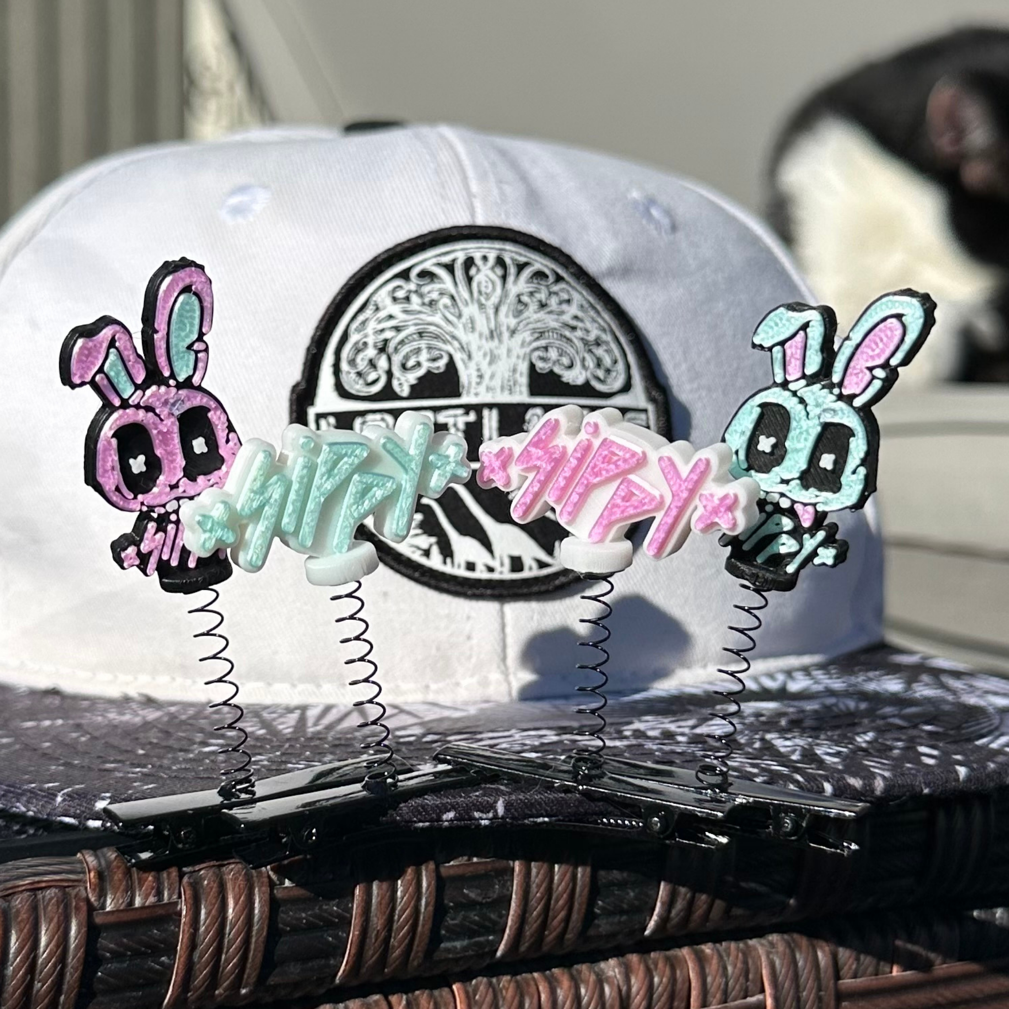 Sippy Bunny Rave Sprout Rave Trinket