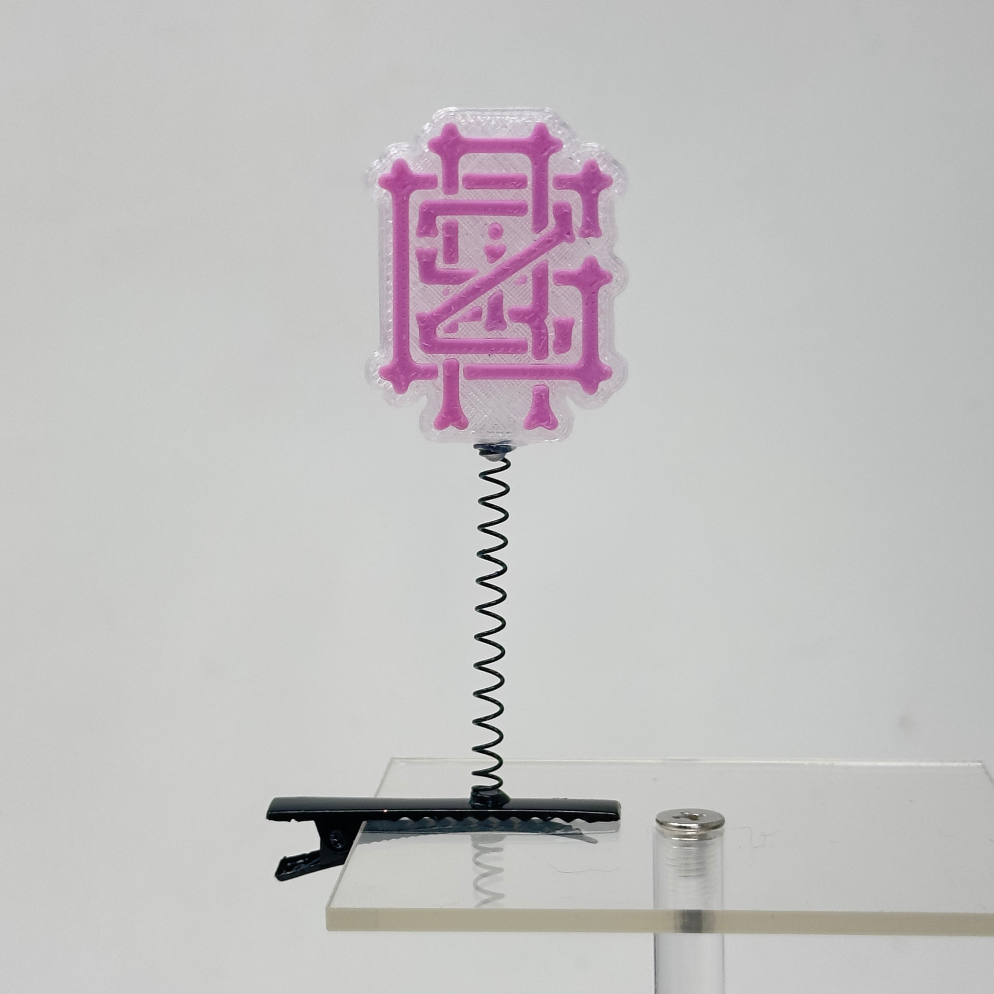 Griz Logo Emblem Rave Sprout Festival Trinket