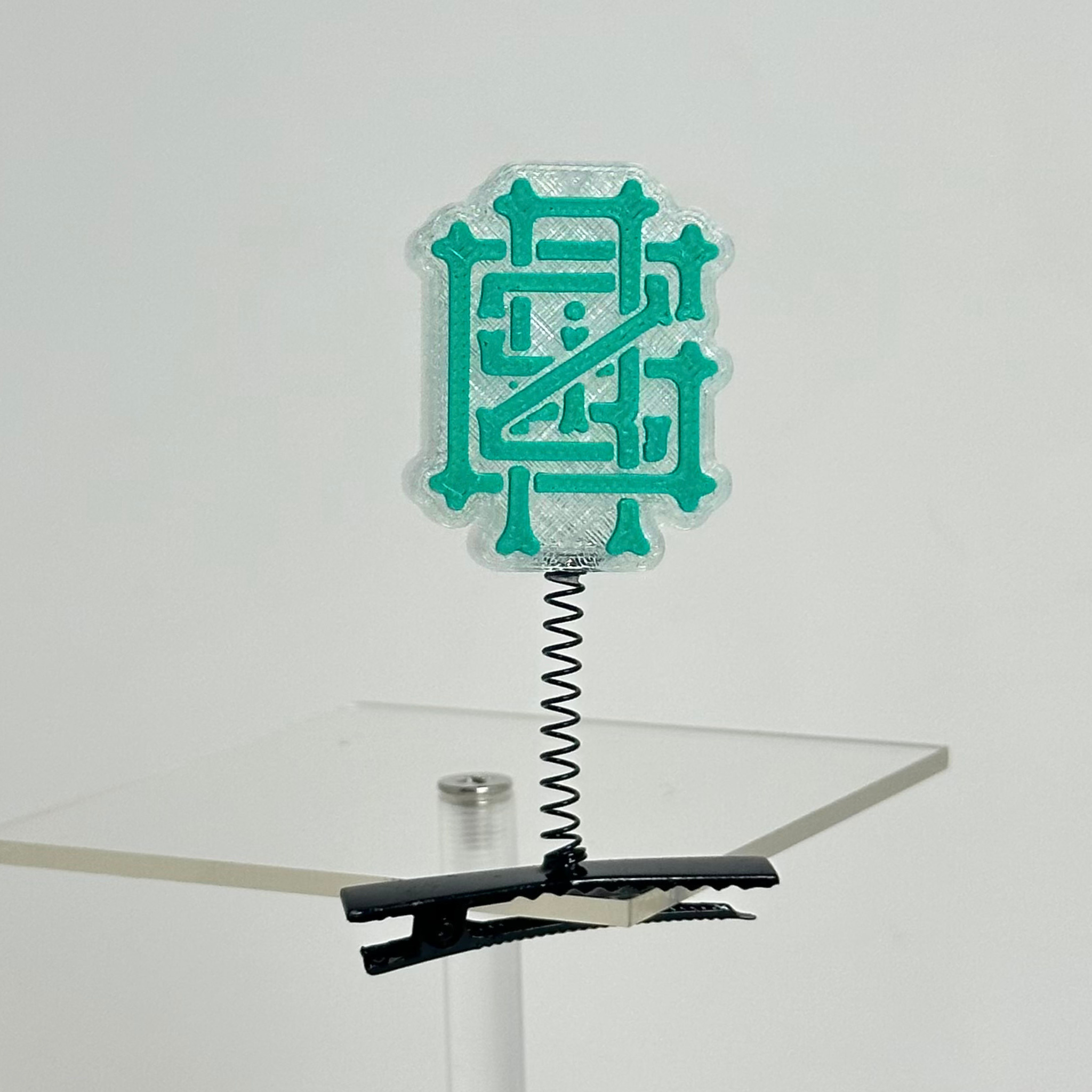 Griz Logo Emblem Rave Sprout Festival Trinket