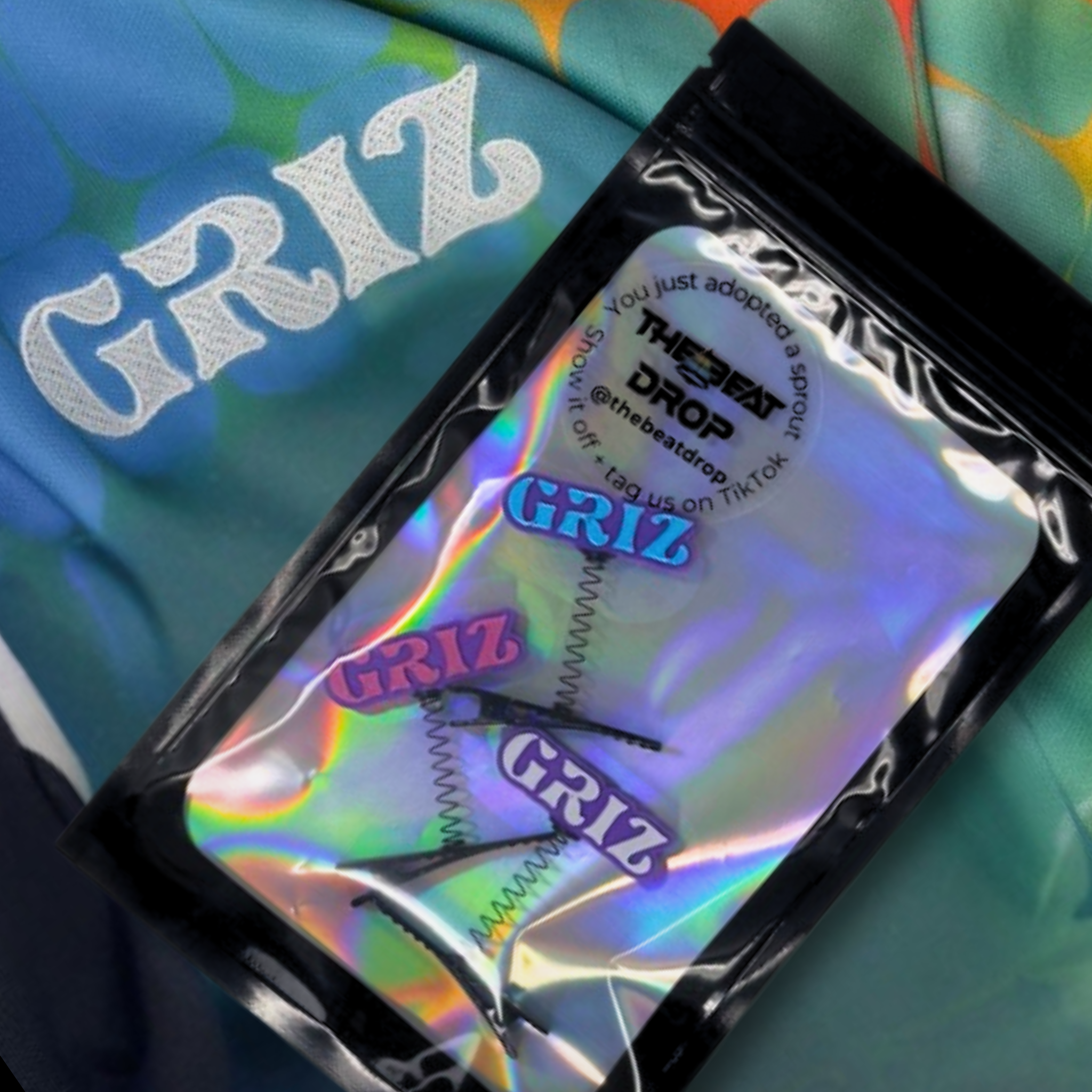 Griz Logo Rave Sprout Rave Trinket