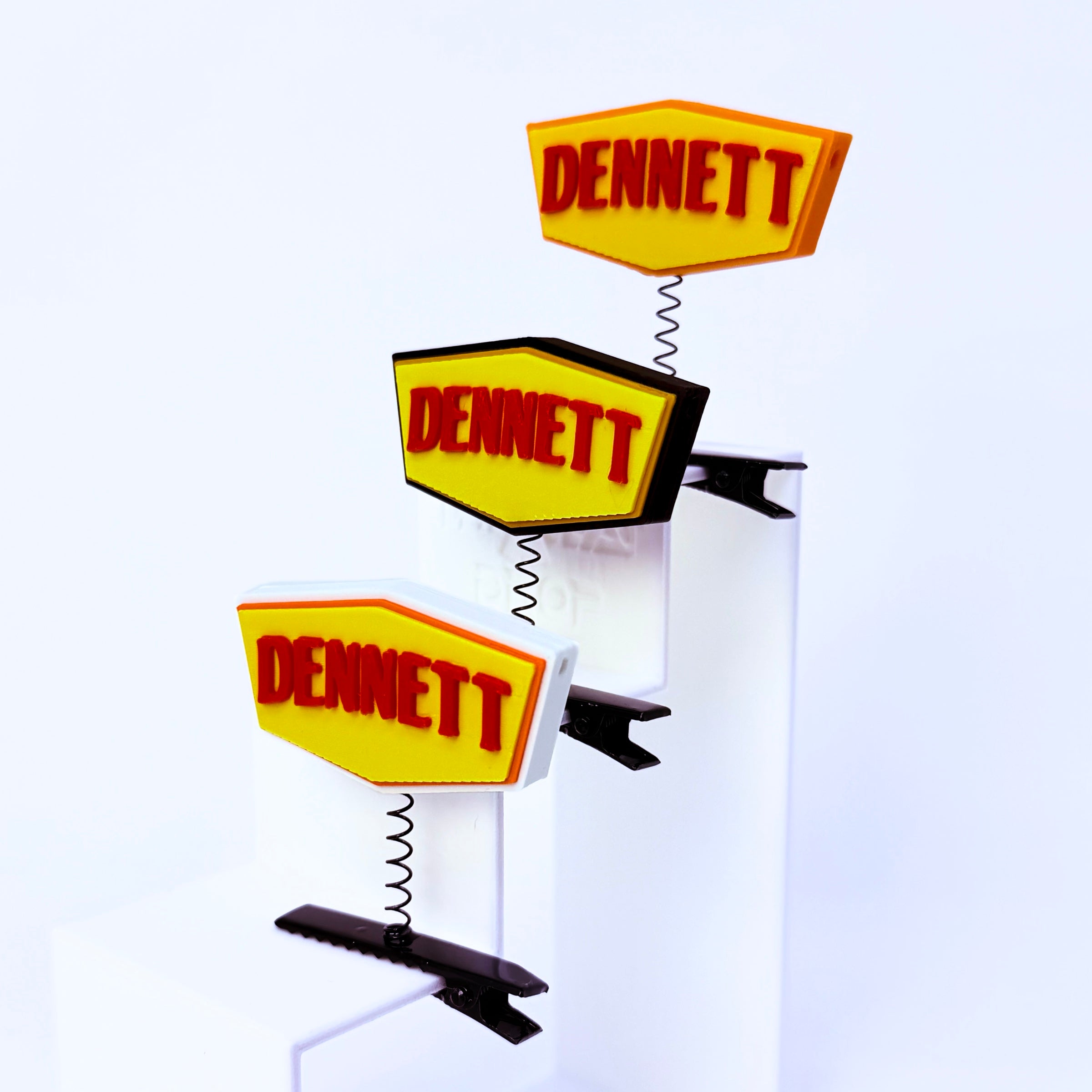 Dennett rave sprout multi-color — EDM festival hair clip accessory