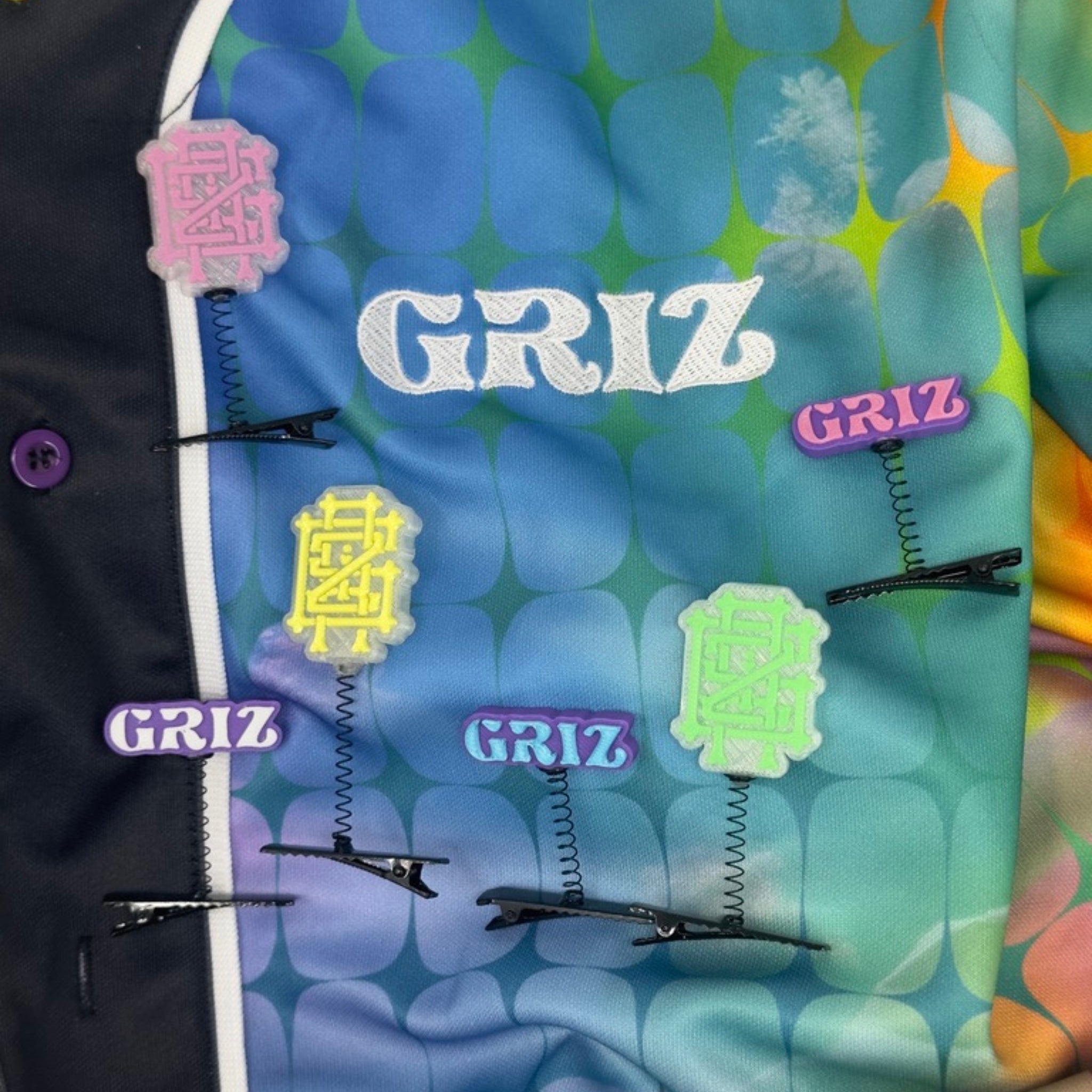 Griz Logo Emblem Rave Sprout Festival Trinket