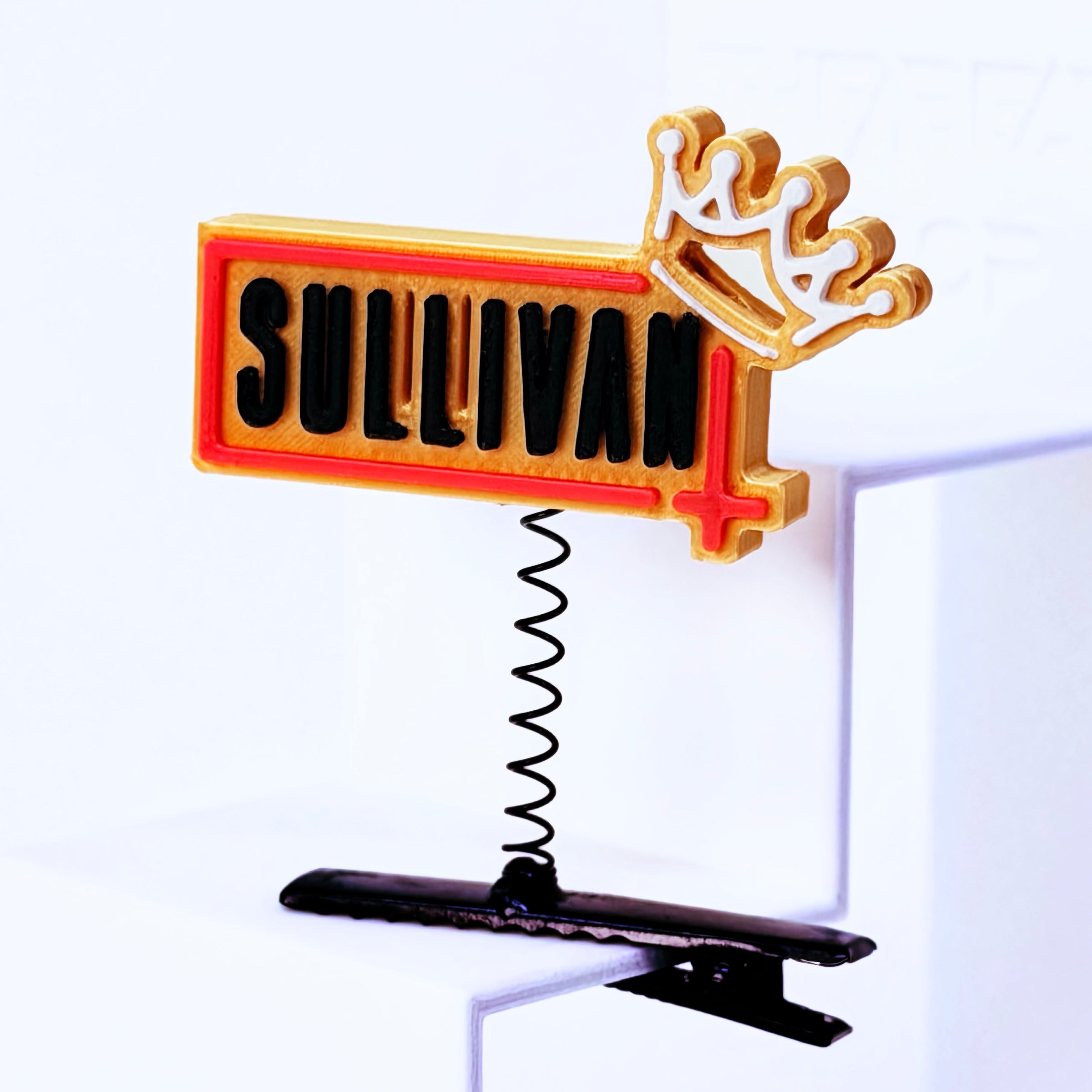 Sullivan King rave sprout gold — rock EDM festival hair clip accessory