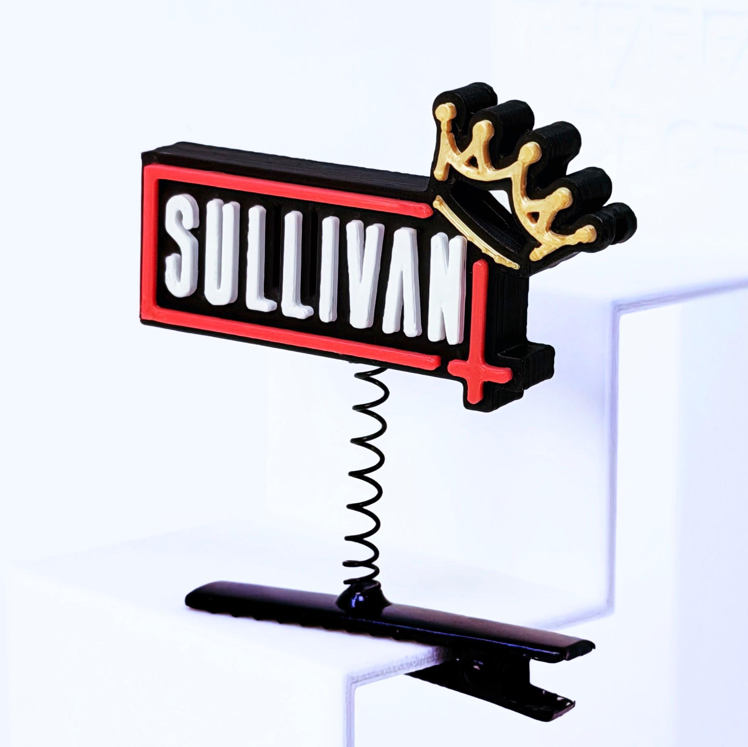 Sullivan King rave sprout black — rock EDM festival hair clip accessory