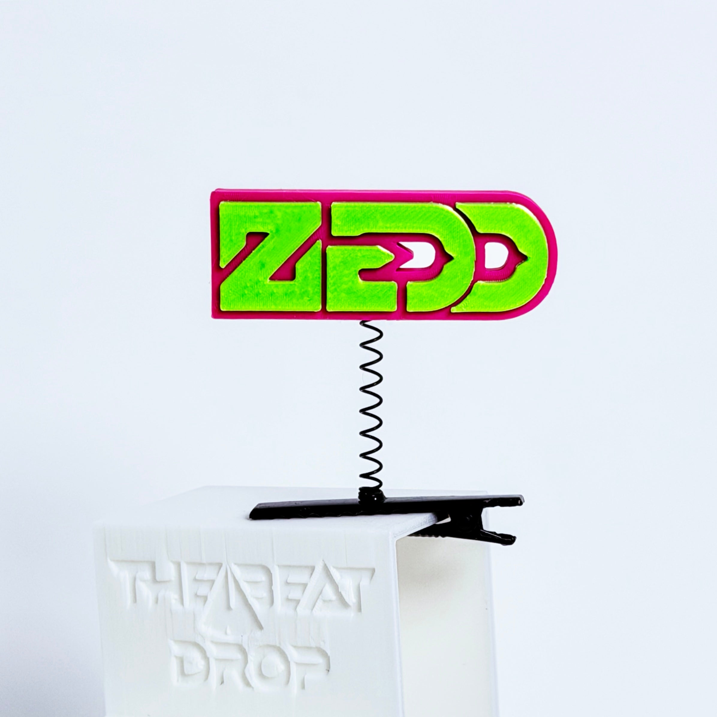 Zedd rave sprout cyber pink — EDM festival hair clip accessory