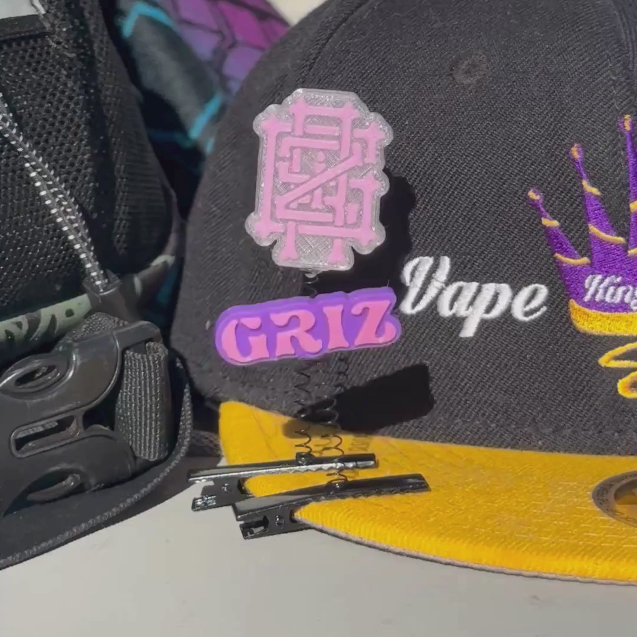 Griz Logo Rave Sprout Rave Trinket
