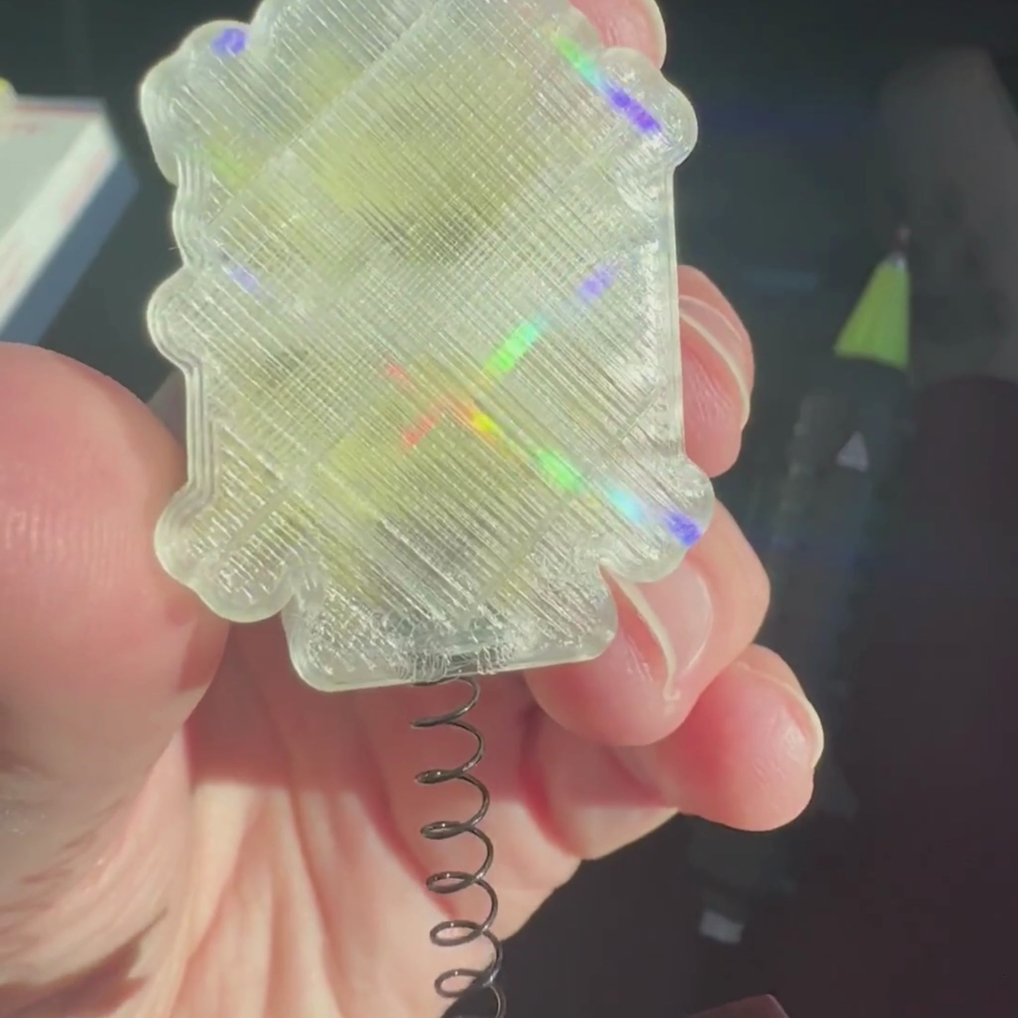 Griz Logo Emblem Rave Sprout Festival Trinket